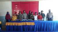 Tampak bertempat di Aula mapolsek Terentang dilaksanakan mediasi di Aula Polsek Terentang