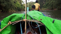 1591011131093 Stroke, Warga Perbatasan di Evakuasi Melewati Sungai Selama 6 Jam ke Puskesmas