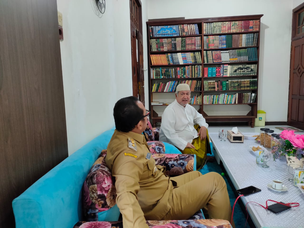 Awali New Normal, Wabup Kubu Raya Kunjungi Ponpes DU