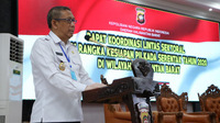 1594266679420 Polda Kalbar Gelar Rakor Persiapan Pilkada Serentak