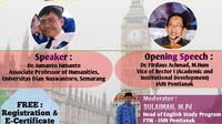 Prodi Tadris Bahasa Inggris IAIN Pontianak Gelar Webinar Wacana Pragmatics