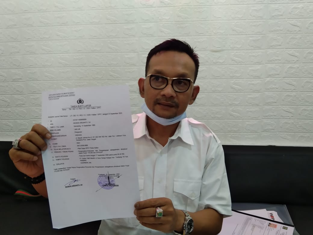 Rugi hingga 15 Milyar PT Sultan Rafli Mandiri Laporkan Otak Penyebab Kericuhan