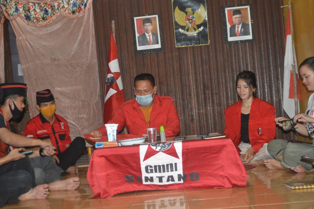 Sukses Gelar PPAB, GMNI Sintang Harap Kader Baru Bisa Berjiwa Nasionalis Sejati