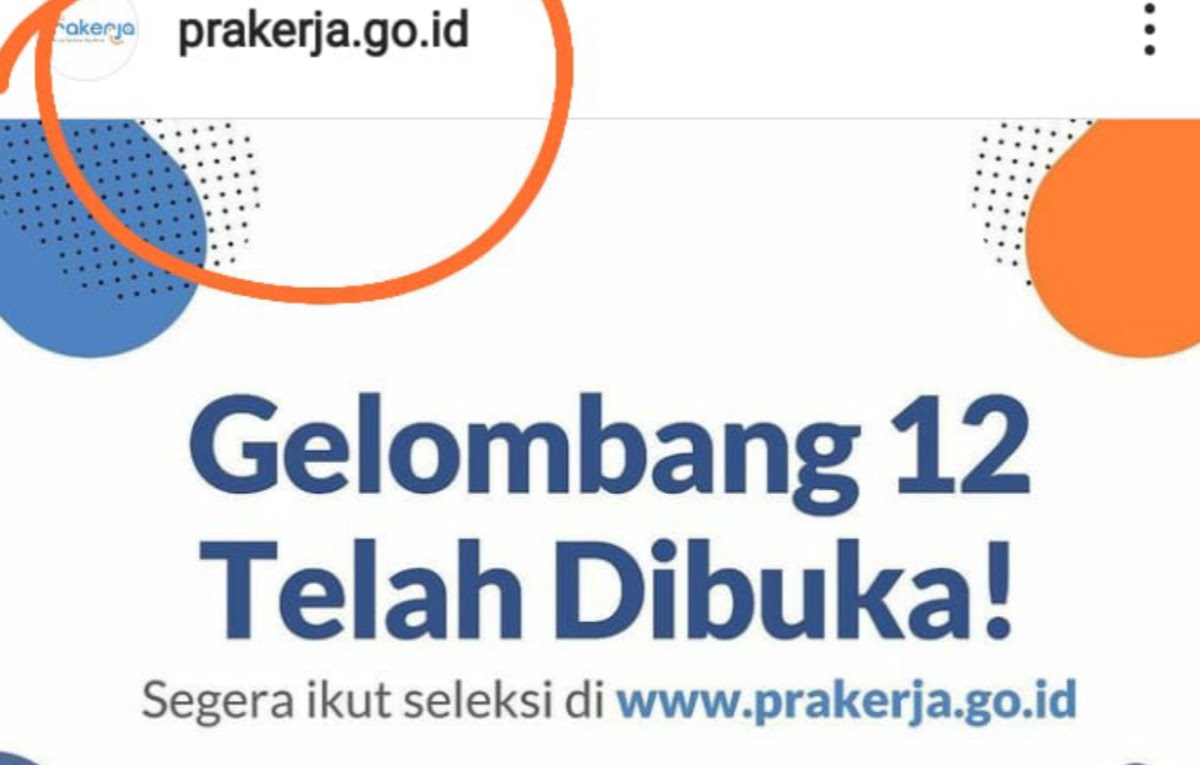 Link Pendaftaran Kartu Prakerja Gelombang 12, login ke prakerja.go.id