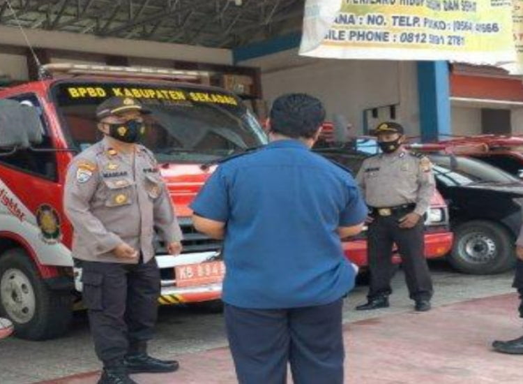 Polres Sekadau Lakukan Upaya Percepatan Penanggulangan Karhutla