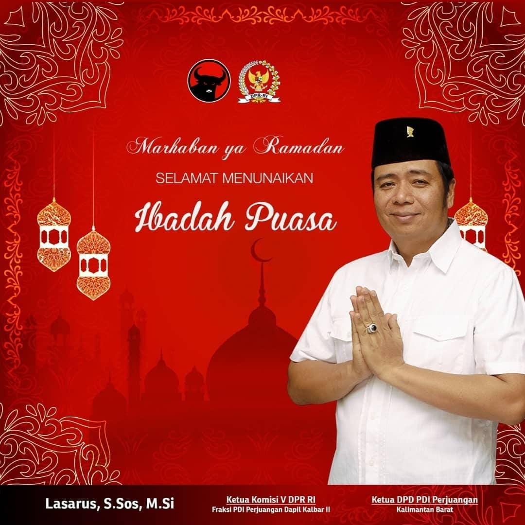 Ucapkan Selamat Berpuasa, Lasarus: Mari Kita Perbanyak Sedekah dan Beramal