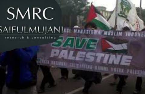SURVEI SMRC: 41% Warga Indonesia Menolak Mengakui Keberadaan Israel