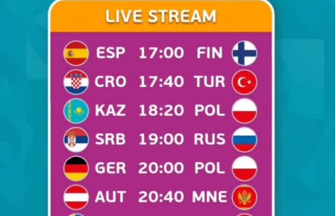 Euro streaming rcti Link Live