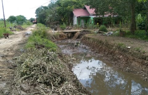 Dampak Negatif Limbah Sawit Cemaskan Kesehatan Warga Desa Kampung Pematang