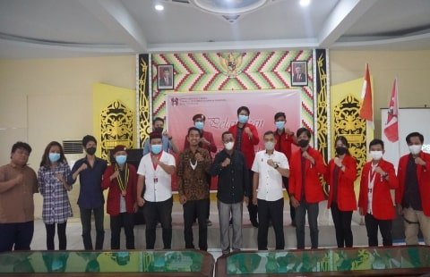 DPD Kalbar Lantik DPC Pontianak, Inilah Daftar Pengurus Cabang GMNI Periode 2022-2024