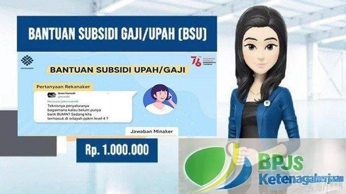 Cara Cek BSU Karyawan 2022 Cair April: Link bsu.bpjsketenagakerjaan.go.id dan Login bsu.kemnaker.go.id