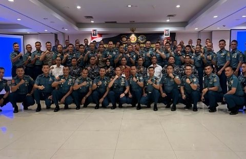 Kabinda Kalimantan Barat Beri Pembekalan kepada Pasis Dikreg Seskoal Angkatan ke-60 TA. 2022