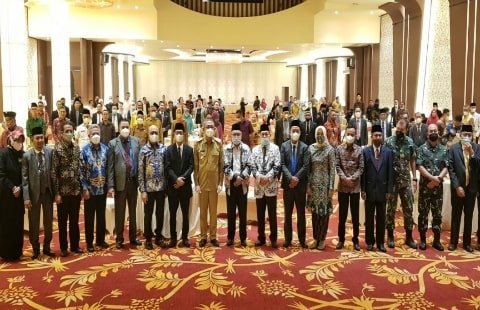 Pelantikan Rektor IKIP PGRI Pontianak, Firdaus: Fokus Pengajuan Program Studi Pascasarjana
