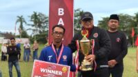 Sujiwo Tutup Turnamen Sepak Bola Banteng Cup