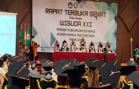 Sebanyak 109 Mahasiswa Afkar Yarsi Pontianak di Wisuda di Qubu Resort