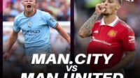 LIVE BIG MATCH! LINK NONTON STREAMING Man City Vs Man United: Tayang Disini, Siaran Langsung EPL 2022 Gratis