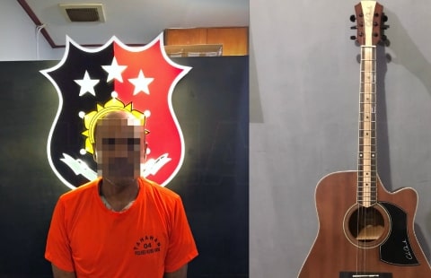 Curi Barang Milik Tetangga Residivis Kambuhan di Tangkap Polisi