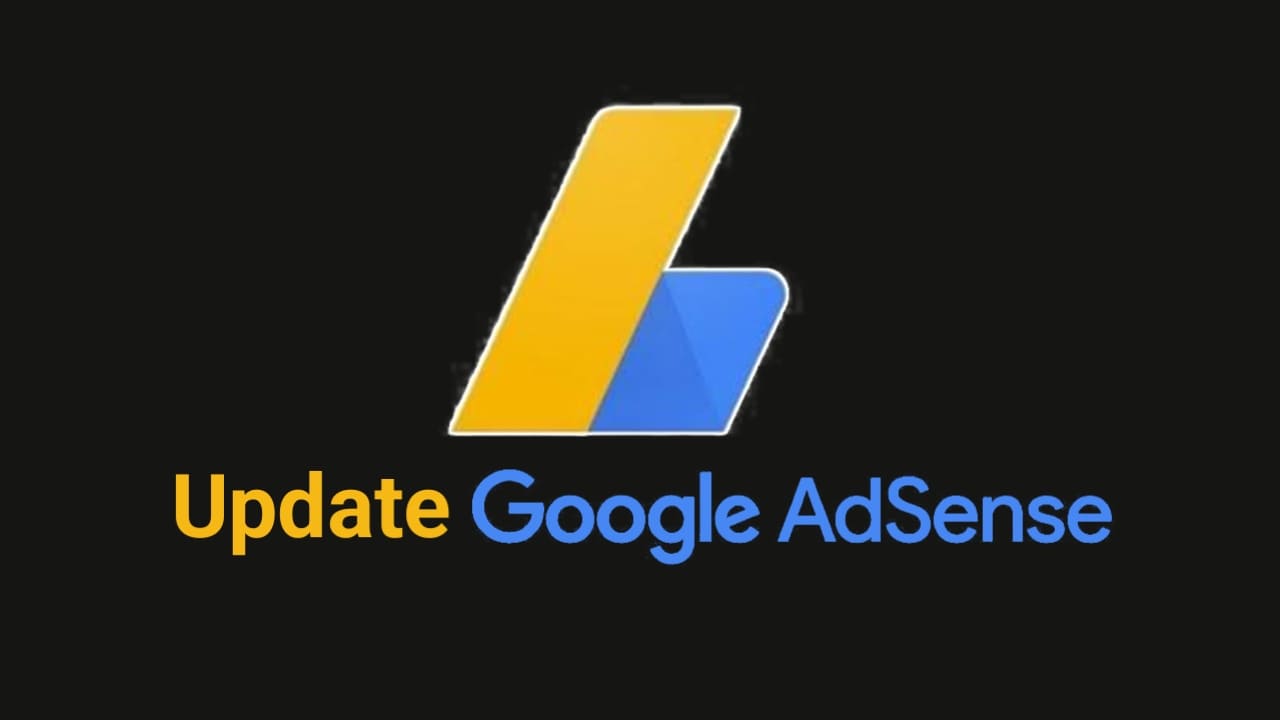 Update Google AdSense
