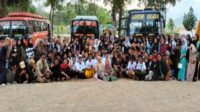 SMK PANCASILA Kumpai Ambangah Adakan tour Religi Hingga Refreshing