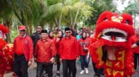 Pawai Budaya Warnai Pendaftaran Caleg PDI-P Kalbar ke KPU Pawai Budaya Warnai Pendaftaran Caleg PDI-P Kalbar ke KPU