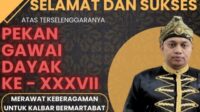 Rawat Kerukunan di Kalbar, Sultan Pontianak Dukung Pekan Gawai Dayak Rawat Kerukunan di Kalbar, Sultan Pontianak Dukung Pekan Gawai Dayak