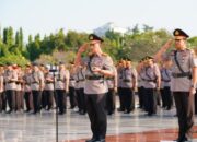Jelang HUT ke-77 Bhayangkara, Kapolri dan Jajaran Ziarah ke TMP Kalibata