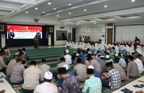 Polda Kalbar Gelar Doa Bersama Lintas Agama Untuk Situasi Kamtibmas