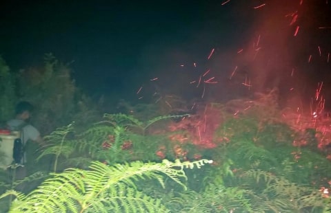 Kualitas Udara di Kabupaten Kubu Raya Semakin Buruk, Polisi Himbau Warga Gunakan Masker