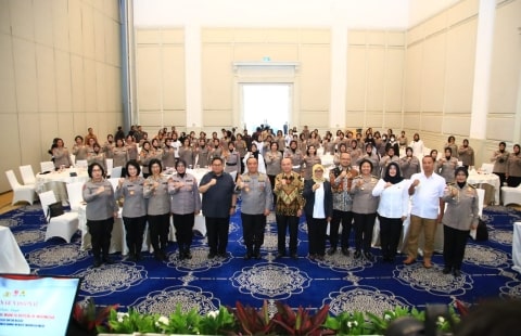 As SDM Ingatkan Pentingnya Peran Polwan Dalam Mengawal Pemilu Damai 2024