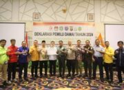 Bawaslu Kalbar Deklarasi Pemilu Damai 2024 Bawaslu Kalbar Deklarasi Pemilu Damai 2024