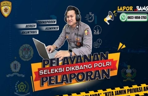 Buka Seleksi Dikbangpimti 2024, SSDM Polri Luncurkan Layanan Laporbang