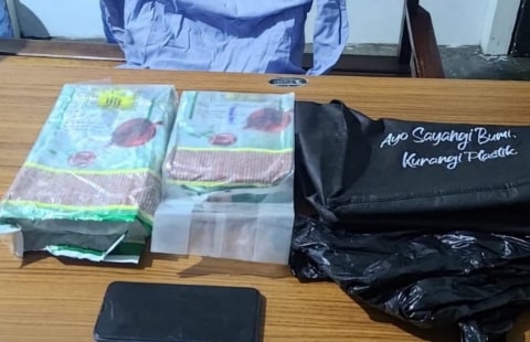 Polda Kalbar Gagalkan Penyelundupan 2,1 Kilogram Sabu Asal Malaysia
