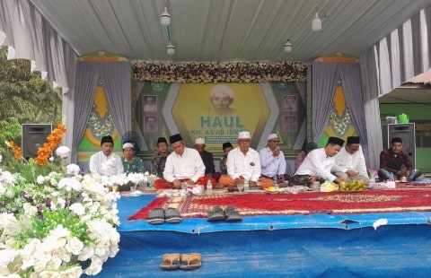 Hadiri Haul Akbar Ponpes RU-IV, KH Abdussalam Didoakan Jadi Bupati Kubu Raya