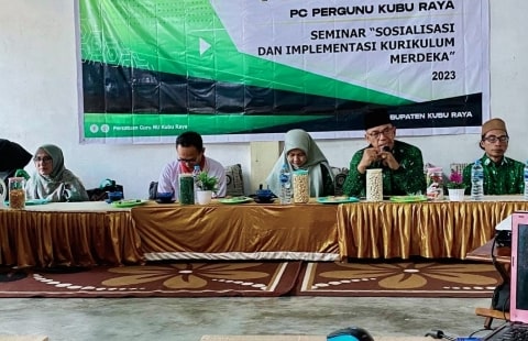 Pergunu Kubu Raya Adakan Safari Pendidikan Melalui Sosialisasi Kurikulum Merdeka