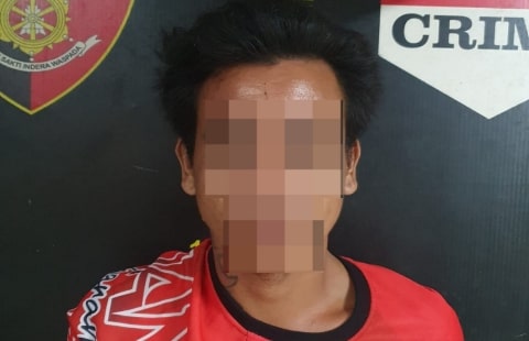 Gara-gara Judi Slot dan Narkoba, Pria Bobol Bengkel Motor di Kubu Raya
