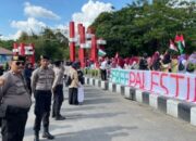 Satgas Operasi Mantap Brata Lakukan Pengamanan Aksi Solidaritas Bela Palestina oleh Aliansi Pemuda Kalbar Satgas Operasi Mantap Brata Lakukan Pengamanan Aksi Solidaritas Bela Palestina oleh Aliansi Pemuda Kalbar