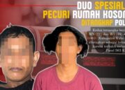 Dua Pelaku Pencurian Rumah Kosong di Kubu Raya Ditangkap Polisi Dua Pelaku Pencurian Rumah Kosong di Kubu Raya Ditangkap Polisi