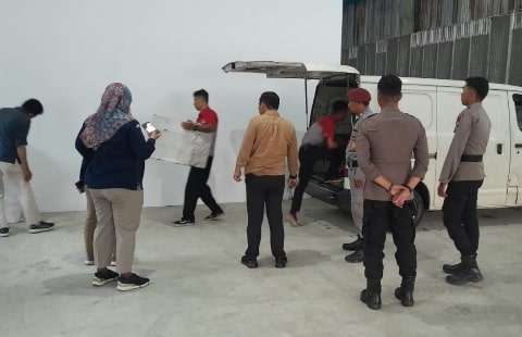 Gudang Logistik KPU Kubu Raya Dijaga Ketat: Diawasi 11 CCTV 24 Jam