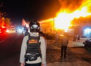 11 Ruko Dua Lantai di Kubu Raya Terbakar, Polisi Langsung Selidiki