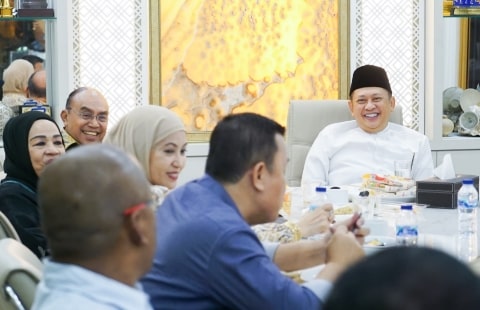 Buka Puasa Bersama Gerak BS, Ketua MPR RI Bamsoet Ajak Perkuat Wawasan Kebangsaan