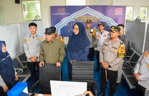 20240407_164232-min Pantau Arus Mudik, Kapolres Bersama PJ Bupati Kubu Raya Kunjungi Terminal ALBN Ambawang
