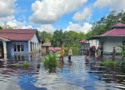 20240514_163200-min Curah Hujan Tinggi Sebabkan Banjir di Pasak Piang, Forkopimcam dan Polsek Turun ke Lapangan