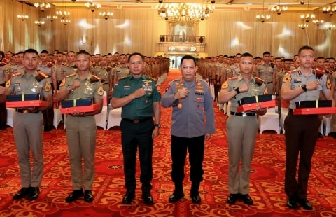 Inilah Pesan Kapolri dan Panglima TNI Kepada Capaja