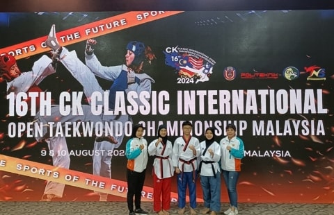 Tiga Atlet terbaik Super Champ Taekwondo Club Berhasil Mengharumkan nama Kota Pontianak