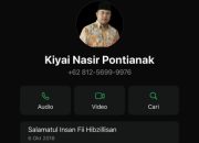 Inilah Status WA KH Nasir yang Wafat saat Menjadi Khatib, Isinya Pepatah Bahasa Arab Inilah Status WA KH Nasir yang Wafat saat Menjadi Khatib, Isinya Pepatah Bahasa Arab
