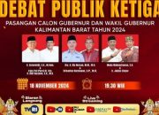 20241118_103429-min Debat Ketiga Pilgub Kalbar 2024: Kebijakan Politik, HAM, dan Tata Kelola Pemerintahan