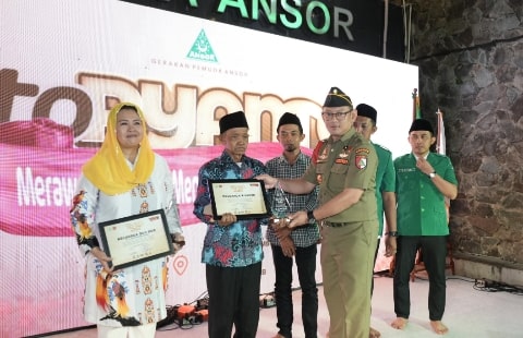 Gelar Riyanto Award, PP GP Ansor Luncurkan Posko Pengamanan Natal dan Tahun Baru