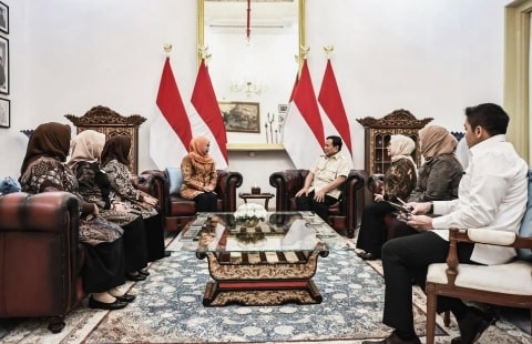 Presiden Prabowo Terima Audiensi PP Muslimat NU: Bahas Kongres XVIII dan Program Kedepan