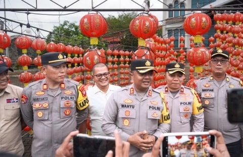 Polres Kubu Raya Kerahkan Ratusan Personel Amankan Perayaan Imlek