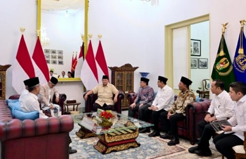 Presiden Prabowo Terima Kunjungan PBNU di Istana Merdeka Bahasa Kemajuan Bangsa